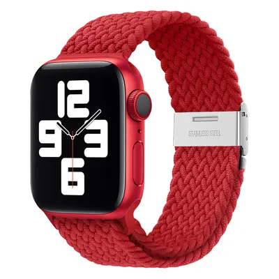 Pletený řemínek pro Apple Watch 42/44/45/46/49mm Barevná varianta: Červený