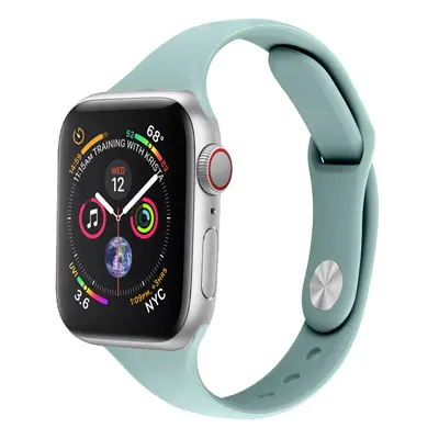 Silikonový tenký řemínek pro Apple Watch 38/40/41mm Barevná varianta: Tyrkysový