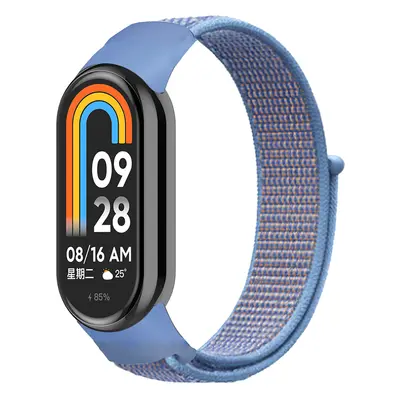 Náhradní náramek SportNylon Mi band 8/9 Barva: Modro-Oranžová, Pro Přístroj: Xiaomi Mi Band 8/9