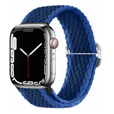 Pletený řemínek se sponou pro Apple Watch 38/40/41/42(S10)mm Barevná varianta: Modrý