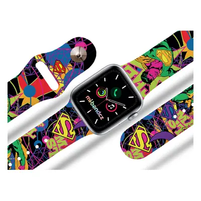 Apple watch řemínek Superman - Graffiti Rozměr: 38/40/41mm