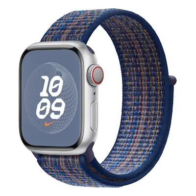 Nylonový řemínek pro Apple Watch 38/40/41mm Barevná varianta: Oranžovo-safírová