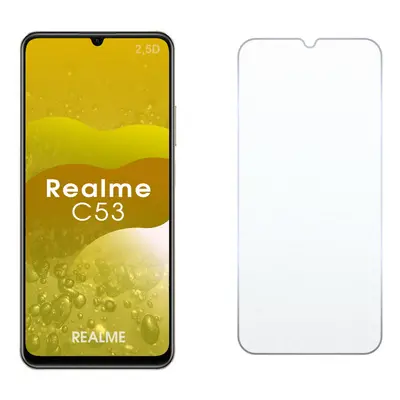 2.5D Ochranné tvrzené sklo na Realme C53