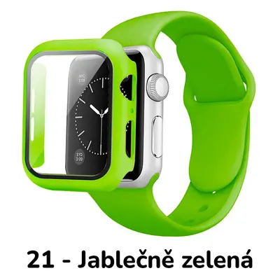 BPE Set 3v1 pro Apple Watch Velikost: 40mm, Barevná varianta: 21 - Jablečně Zelená, Velikost řem