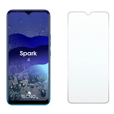 2.5D Ochranné tvrzené sklo na Tecno Spark 4