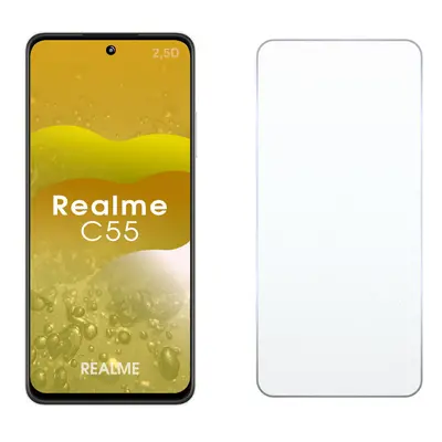 2.5D Ochranné tvrzené sklo na Realme C55