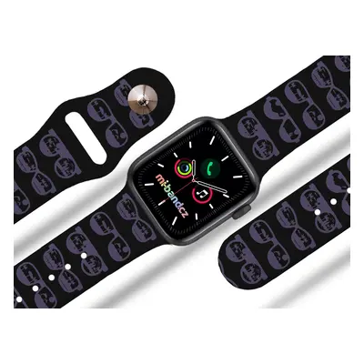 Mi-band.cz Apple watch řemínek Brýle Rozměr: 42/44/45/49mm, barva pásku: černá