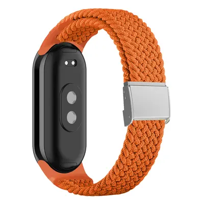 Pletený náramek Mi band 8/9 Barva: oranžový, Pro Přístroj: Xiaomi Mi Band 8/9