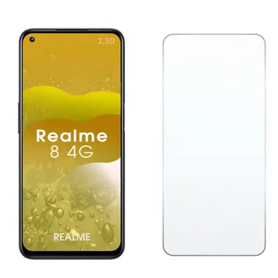 2.5D Ochranné tvrzené sklo na Realme 8 4G