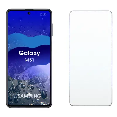 2.5D Ochranné tvrzené sklo na Samsung Galaxy M51