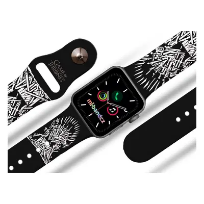 Game of Thrones Apple watch řemínek GOT 9 - železný trůn Rozměr: 42/44/45/49mm