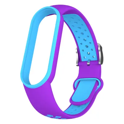 Náhradní náramek Mi band 7/6/5 EF Barva: Fialovo-Modrá, Pro Přístroj: Xiaomi Mi band 5/6/7