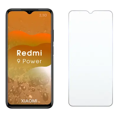 2.5D Ochranné tvrzené sklo na Xiaomi Redmi 9 Power