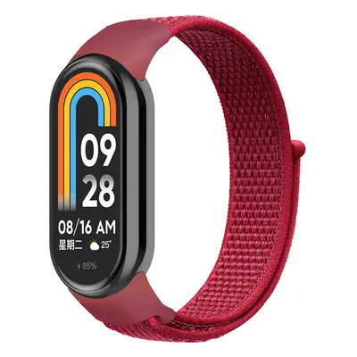 Náhradní náramek SportNylon Mi band 8/9 Barva: Červená, Pro Přístroj: Xiaomi Mi Band 8/9