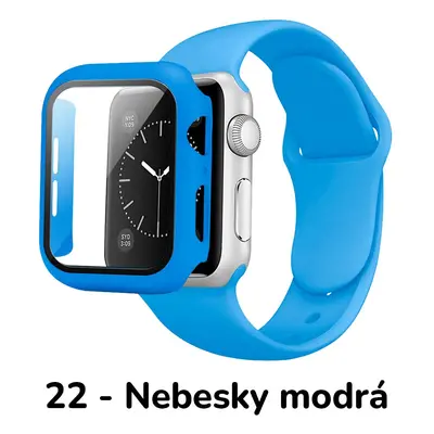 BPE Set 3v1 pro Apple Watch Velikost: 40mm, Barevná varianta: 22 - Nebesky Modrá, Velikost řemín