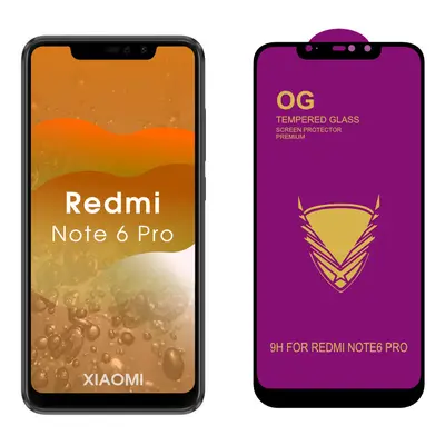 3D Ochranné tvrzené sklo na Xiaomi Redmi 6 Pro