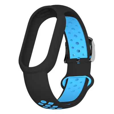 Náhradní náramek Mi band 8/9 EF Barva: Černo-Modrá, Pro Přístroj: Xiaomi Mi Band 8/9