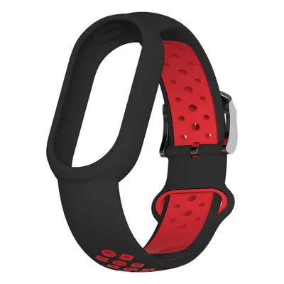 Náhradní náramek Mi band 8/9 EF Barva: Černo-Červená, Pro Přístroj: Xiaomi Mi Band 8/9