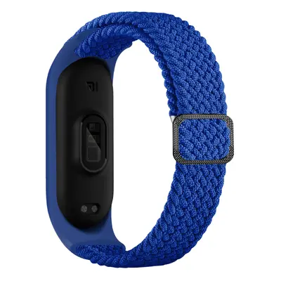 Pletený náhradní náramek Mi Band 3/4/5/6/7 Barva: modrý, Pro Přístroj: Xiaomi Mi band 3/4/5/6/7