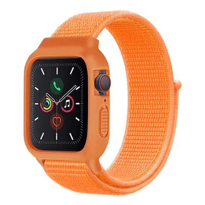 Nylonový set 2v1 pro Apple Watch 42/44/45mm Barevná varianta: Oranžová