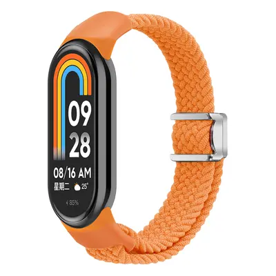 Pletený náramek s magnetickým zapínáním Mi band 8/9 Barevná varianta: Oranžový