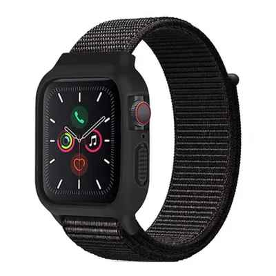 Nylonový set 2v1 pro Apple Watch 38/40/41mm Barevná varianta: Černo-Hnědá