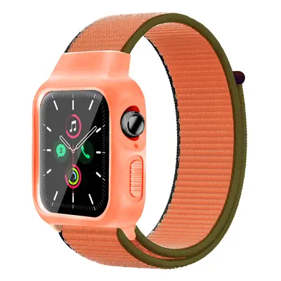 Nylonový set 2v1 pro Apple Watch 38/40/41mm Barevná varianta: Oranžovo-zelená