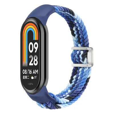 Pletený náramek s magnetickým zapínáním Mi band 8/9 Barevná varianta: Odstíny modré