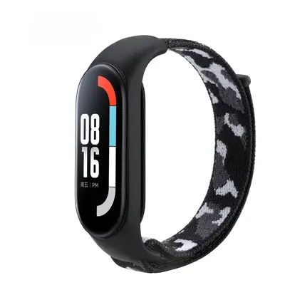 Nylonový řemínek kamufláž Mi Band 3/4/5/6/7 Barevná varianta: Černá kamufláž