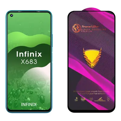 3D Ochranné tvrzené sklo na Infinix Note 8i / X683