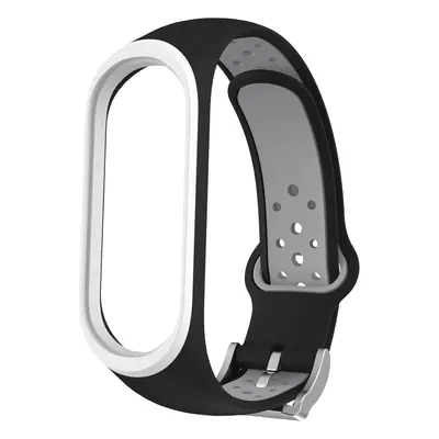 Xiaomi Náhradní náramek Mi band 3/4 EF Barva: Černo-Šedo-Bílá, Pro Přístroj: Xiaomi Mi band 3/4