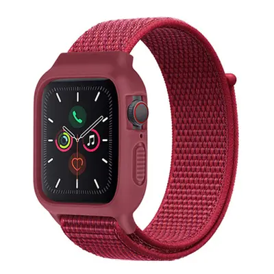 Nylonový set 2v1 pro Apple Watch 42/44/45mm Barevná varianta: Červená