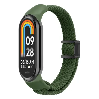 Pletený náramek s magnetickým zapínáním Mi band 8/9 Barevná varianta: Khaki