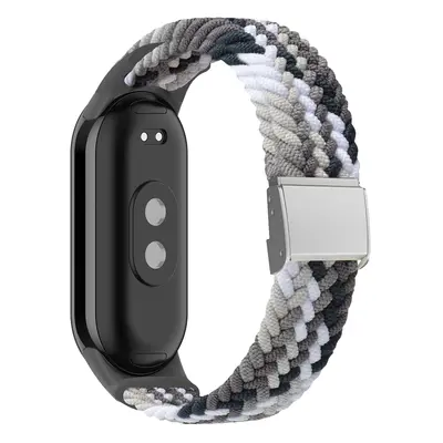 Pletený náramek Mi band 8/9 Barva: Šedo-bílo-béžová, Pro Přístroj: Xiaomi Mi Band 8/9