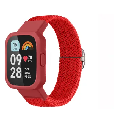 Pletený náramek pro Xiaomi Redmi Watch 3 Lite / Watch 3 Active Barevná varianta: Červený