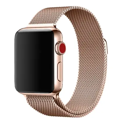 Milánský tah magnetický pro Apple Watch 38/40/41mm Barevná varianta: Růžově Zlatá