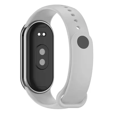 Jednobarevný náhradní náramek Mi band 8/9 Barva: Šedá, Pro Přístroj: Xiaomi Mi Band 8/9