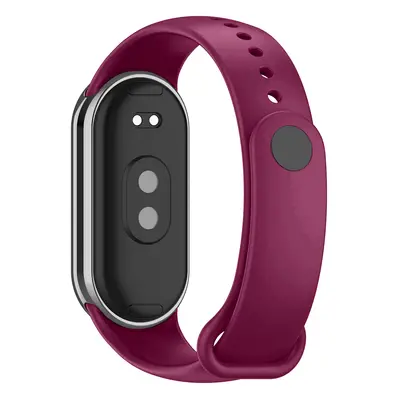 Jednobarevný náhradní náramek Mi band 8/9 Barva: Fialovo-růžová, Pro Přístroj: Xiaomi Mi Band 8/