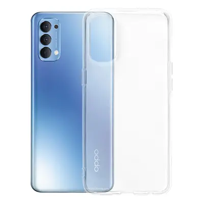 CVK Oppo Reno 4 - Průhledný kryt Typ krytu: Hladký