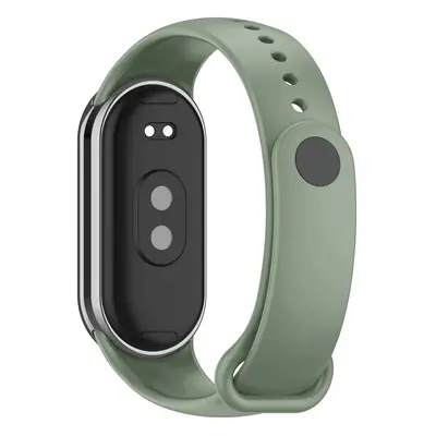 Jednobarevný náhradní náramek Mi band 8/9 Barva: Tlumená zelená, Pro Přístroj: Xiaomi Mi Band 8/