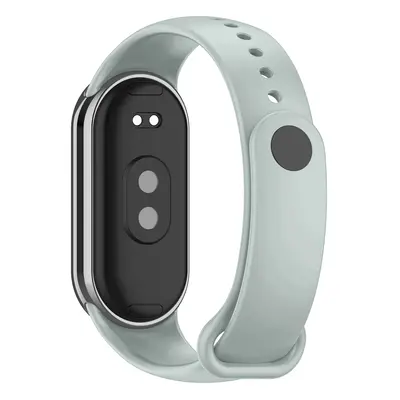 Jednobarevný náhradní náramek Mi band 8/9 Barva: Šedo-zelená, Pro Přístroj: Xiaomi Mi Band 8/9