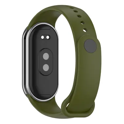 Jednobarevný náhradní náramek Mi band 8/9 Barva: armádně zelená, Pro Přístroj: Xiaomi Mi Band 8/