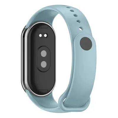 Jednobarevný náhradní náramek Mi band 8/9 Barva: Šedo-modrá, Pro Přístroj: Xiaomi Mi Band 8/9