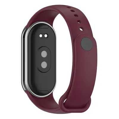 Jednobarevný náhradní náramek Mi band 8/9 Barva: Vínová, Pro Přístroj: Xiaomi Mi Band 8/9