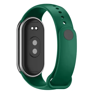 Jednobarevný náhradní náramek Mi band 8/9 Barva: Tmavě zelená, Pro Přístroj: Xiaomi Mi Band 8/9