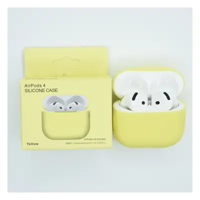 Jednobarevný obal pro AirPods 4 Barva: Yellow