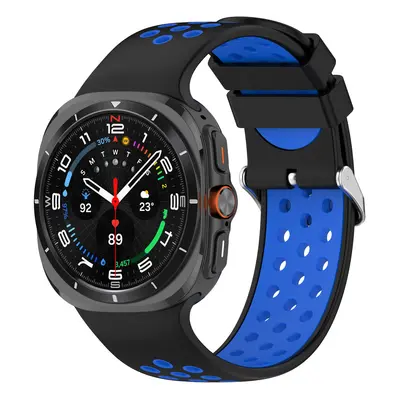 Dvojbarevný řemínek pro Samsung Galaxy Watch Ultra Barva: Černo-Modrý