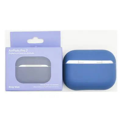 Jednobarevný obal pro AirPods PRO / 2 PRO Barva: Gray Blue