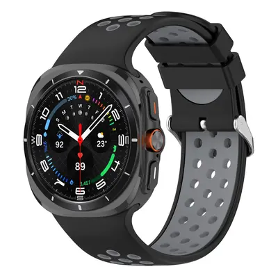 Dvojbarevný řemínek pro Samsung Galaxy Watch Ultra Barva: Černo-Šedý