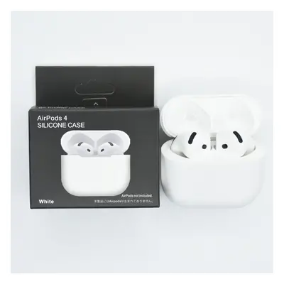 Jednobarevný obal pro AirPods 4 Barva: White